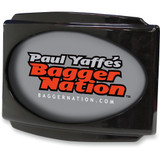 Paul Yaffe CVO Stealth III License Plate Frame w/ LED Light for 2009-2021 Harley CVO Touring* - Black