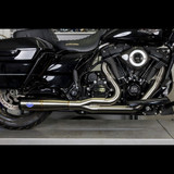 S&S Diamondback 2-1 Stainless Exhaust for 2017-2020 Harley Touring - 50 State Legal 