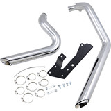 Vance & Hines Shortshots Staggered Exhaust for 2004-2013 Harley Sportster - Chrome
