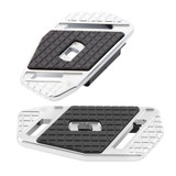 Arlen Ness Speedliner Passenger Floorboards for 1999-2024 Harley Touring - Chrome