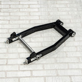 A1 Cycles "Hi-Lifter" Chromoly Swingarm Kit & Skinny Axle for 2009-2022 Harley Touring - Black