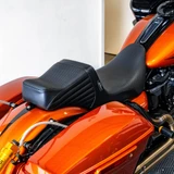 LePera Tailwhip Daddy Long Legs Seat for 2008-2023 Harley Touring - Basket Weave
