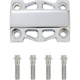 LA Choppers 8" Straight Performance Risers & Top Clamp - Chrome