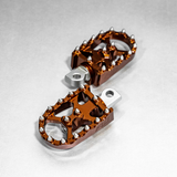 Flo Motorsports Moto Style Foot Pegs for Harley - Bronze