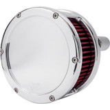 Feuling BA Air Cleaner Kit for 2017-2022 Harley M8 - Solid Chrome Cover