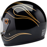 Biltwell Gringo S DOT/ECE Helmet - Black Flame