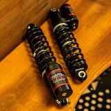 Russ Wernimont 13" RS-2 Piggy Back Performance Shocks for 1999-2023 Harley Touring