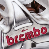 Brembo GP4-RX Front Radial Mount Caliper - Nickel Plated