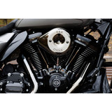 S&S Stealth Air Cleaner Kit for 2024 Harley Touring - Lava Chrome