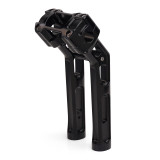 Arlen Ness Method 10" Risers w/ Gauge Cutout for 2018-2026 Harley Softail  - Black