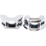 Kodlin Clutch/Brake Control Perch Clamps for Harley M8 Softail - Chrome