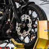Arlen Ness Titanium Floating Front Brake Rotor Bolts for 2014-2023 Harley Touring - Polished