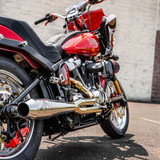 SP Concepts Mid Length Elsinore Exhaust for 2018-2026 Harley Softail