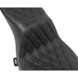 Drag Specialties Performance Predator 2-Up Seat for 2018-2024 Harley Softail FXLR/​FXLRST/FLSB - Double Diamond