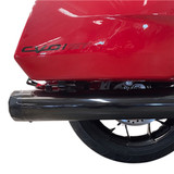 TAB Performance 4.5" BAM Slip-On Mufflers for 2017-2026 Harley Touring - Midnight Chrome