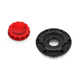 Arlen Ness 12-Point Gas Cap for 2024-2025 Harley Touring - Red