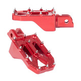 Thrashin Supply Aggressor Foot Pegs for Harley - Red