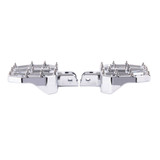 Thrashin Supply Aggressor Mini Floorboards for Harley - Chrome 
