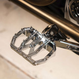Thrashin Supply Aggressor Mini Floorboards for 2018-2023 Harley Softail - Chrome