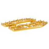 Thrashin Supply Aggressor Floorboards for Harley Bagger - Gold 