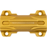 Performance Machine Gauge Relocation Top Clamp - Gold Ops Performance Machine Gauge Relocation Top Clamp - Gold Ops