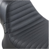LePera Daytona Sport Seat for 1982-2000 Harley FXR - Basket Weave/Pleated