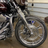 BST Carbon Fiber 21" Front Fender for 2014-2023 Harley Touring 