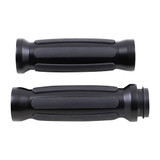 Drag Specialties Rubber Insert Grips for Harley Electronic Throttle