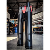 SP Concepts Street Pro 4.5" Slip-On Mufflers for 2017-2026 Harley Touring - Torched Chrome