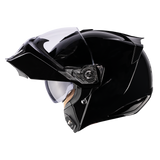 Icon Threshold Modular DOT Helmet - Gloss Black