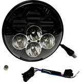 Custom Dynamics Shark Demon 7" LED Headlight for Harley Touring