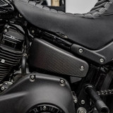 Slyfox Carbon Fiber Side Cover for 2020-2024 Harley Low Rider S/ST - Matte - Left Side