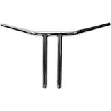 Drag Specialties 1-1/4" Buffalo 12" Straight Risers T-Bar Handlebars - Chrome