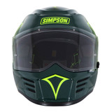 Simpson Speed Bandit Helmet - 12 O'Clock Green