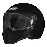 Simpson M30 Bandit Helmet - Gloss Black