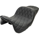 Slyfox Chariot Diamond Stitch Seat for 2008-2023 Harley Touring