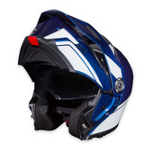 Simpson Journey Bandit Modular Helmet - Blue/White