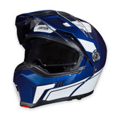 Simpson Journey Bandit Modular Helmet - Blue/White