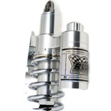 RWD RS-2 Performance Shocks for 1984-2000 Harley FXR - Polished / Chrome