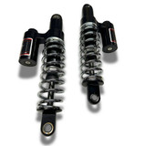 RWD RS-2 Performance Shocks for 1984-2000 Harley FXR - Black / Chrome