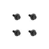 Arlen Ness Titanium 12-Point Windshield Bolts for 2024-2026 Harley Street Glide - Black