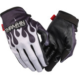 Thrashin Supply Stealth Gloves Leather Palm - Gray Flame
