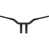 LA Choppers 1-1/2" One-Piece 10" Straight Kage Fighter T-Bar Handlebars for 2024 Harley Touring - Black