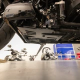 Thrashin Supply Steel Skid Plate for 2024-2026 Harley Touring - Black