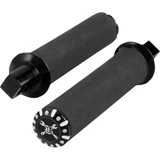 Burly Hawk Foot Pegs for Harley - Black