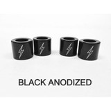 Boosted Brad DMR Lightning Bolt Pushrod Spring Covers for Harley