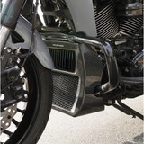 Arlen Ness Carbon Fiber Radiator Cover for 2024-Up Harley Touring