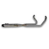 Sawicki Full Length Billet Cap Intimidator Exhaust for 2017-2026 Harley Touring - Stainless