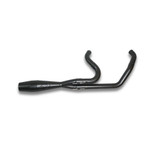 Sawicki Shorty Intimidator Exhaust for 2018-2026 Harley Softail - Black