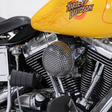 V-Twin Mfg. Chrome Round Mesh Air Cleaner